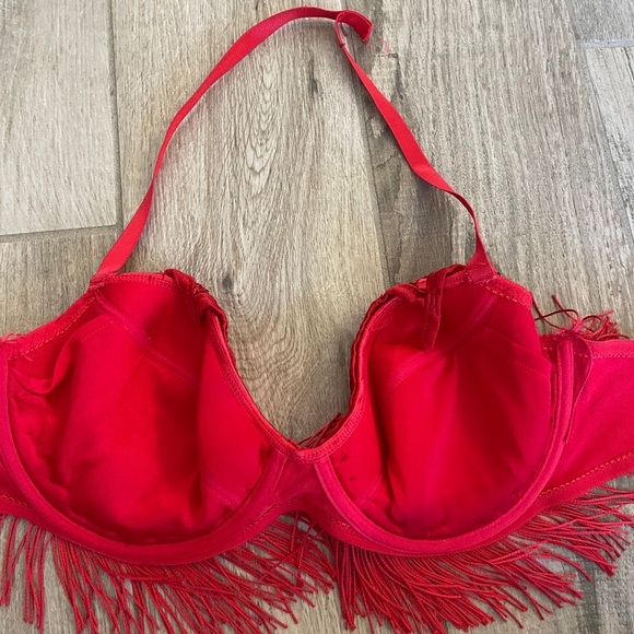 Red sequins bra - Picture 3 of 4